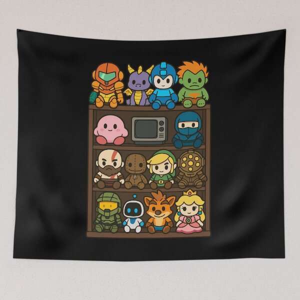 Item preview, Chibi Video Game Plush Toys designed and sold by Le-Freak.