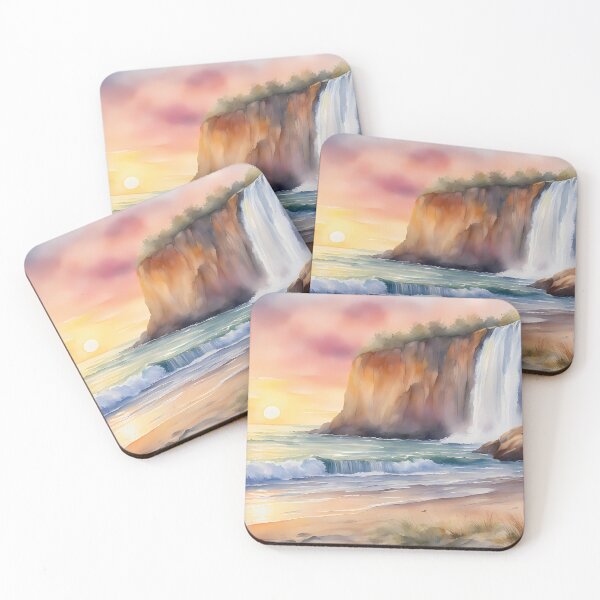 Item preview, Large Island Waterfall designed and sold by CalmnessbyChoice.