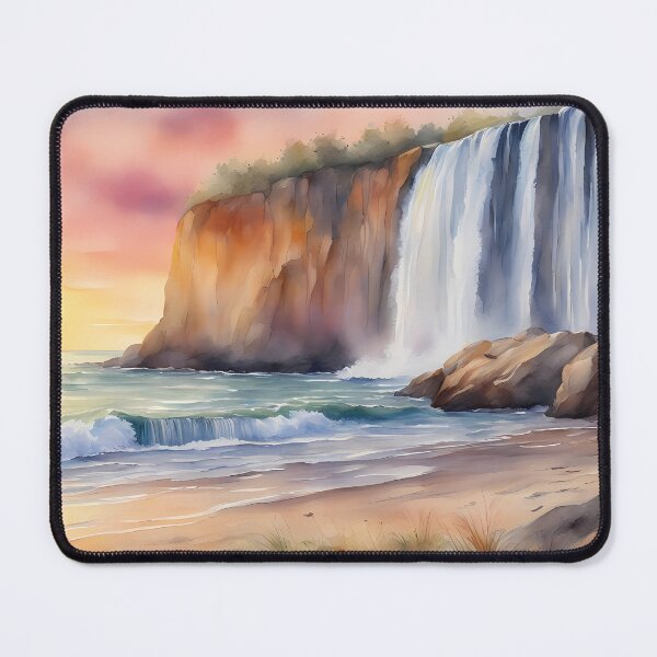 Item preview, Large Island Waterfall designed and sold by CalmnessbyChoice.