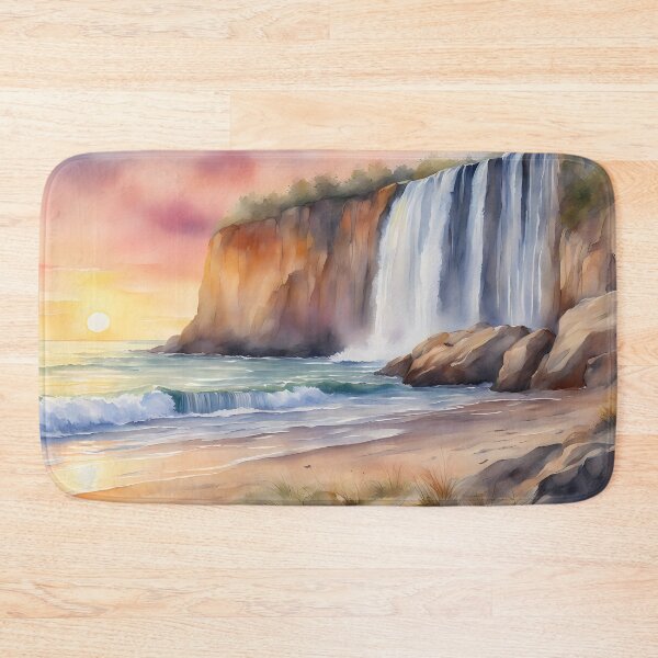 Item preview, Large Island Waterfall designed and sold by CalmnessbyChoice.