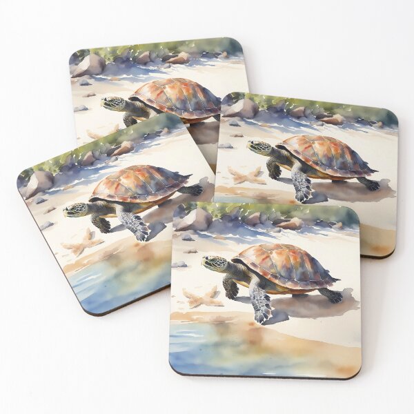 Item preview, Perky Turtle on Beach designed and sold by CalmnessbyChoice.