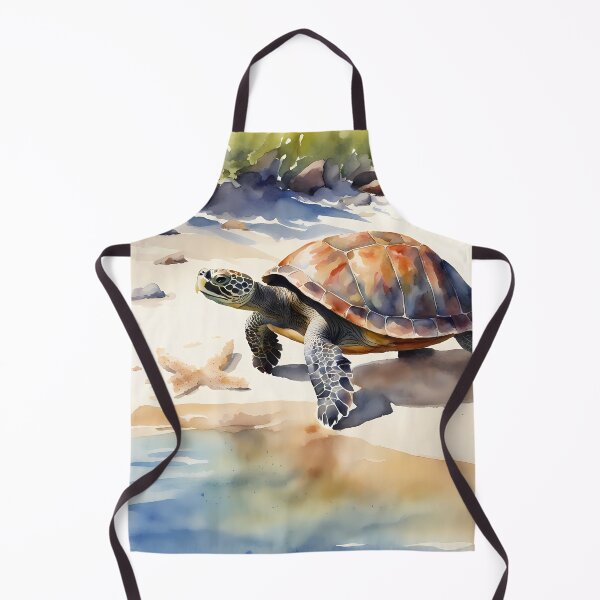 Item preview, Perky Turtle on Beach designed and sold by CalmnessbyChoice.
