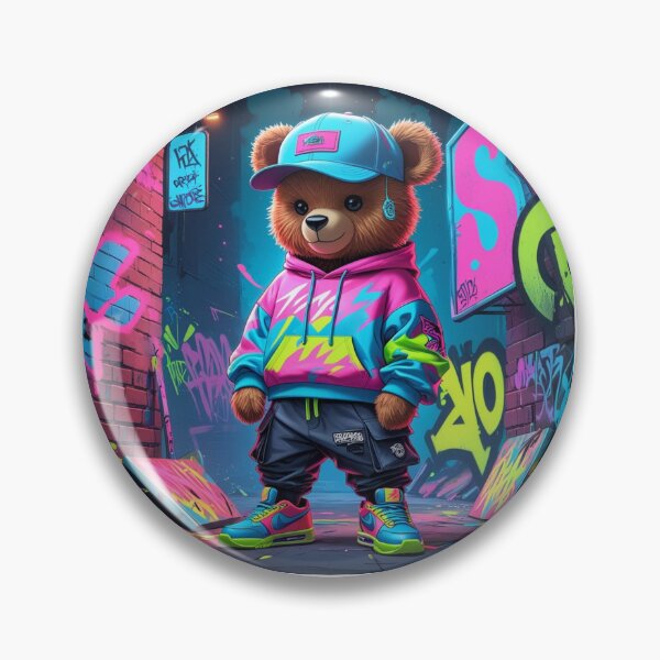 Item preview, The Hip-Hop Bear designed and sold by Art&couleurs .