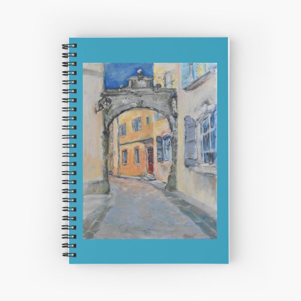 Rue de Cloître, Arles France Spiral Notebook