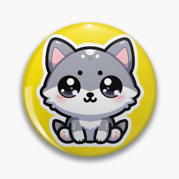 Item preview, Kawaii Wolf designed and sold by ArtistEmbrace.