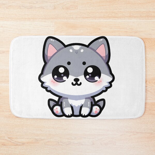 Item preview, Kawaii Wolf designed and sold by ArtistEmbrace.