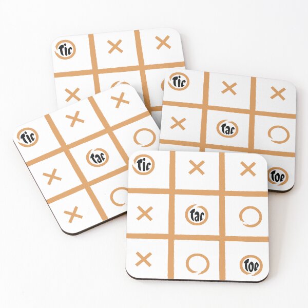 Item preview, Retro Tic Tac Toe Game Art | XOXO Grid Strategy Design designed and sold by ManyVersee.