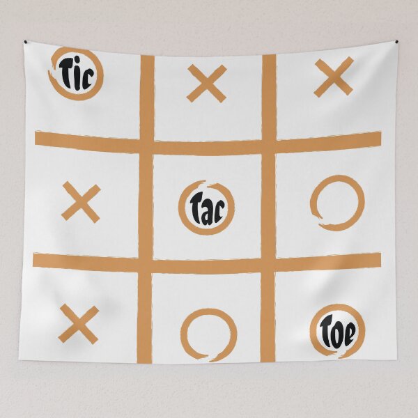 Item preview, Retro Tic Tac Toe Game Art | XOXO Grid Strategy Design designed and sold by ManyVersee.