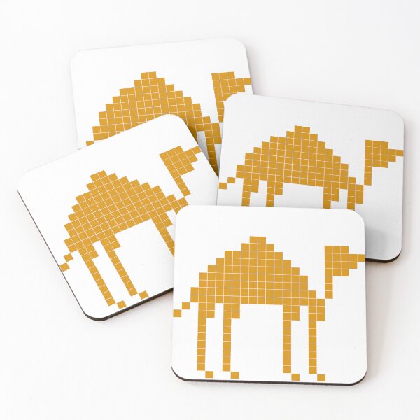Item preview, 8bit Golden Camel designed and sold by ZAN-Shop.