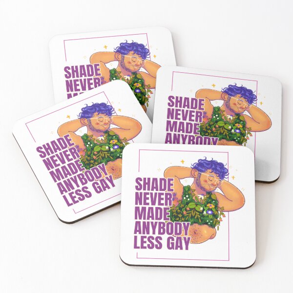 Item preview, Shade Never Made Anybody Less Gay – Botanical Pride Illustration designed and sold by KimRG.