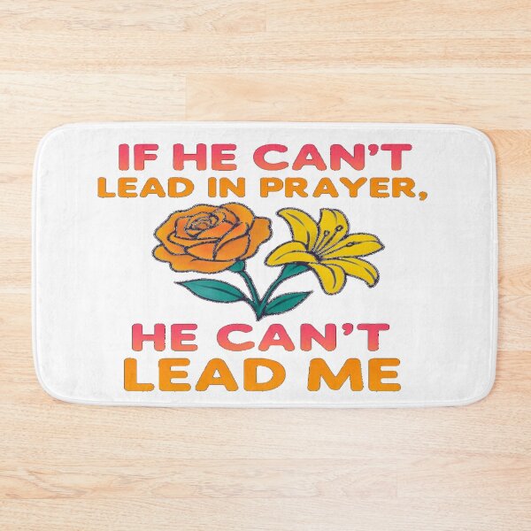 Item preview, If He Can’t Lead in Prayer – Christian Dating Shirt for Women | Faith-Based Relationship & God-First Standards Tee designed and sold by FaithDripStudio.