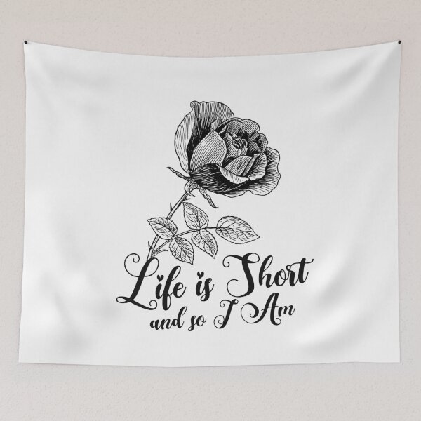 Item preview, Life is short and so am i designed and sold by belladesign7.