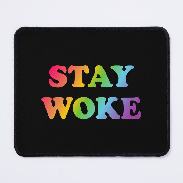 Item preview, STAY WOKE rainbow staywoke designed and sold by Inspirationmotivation.