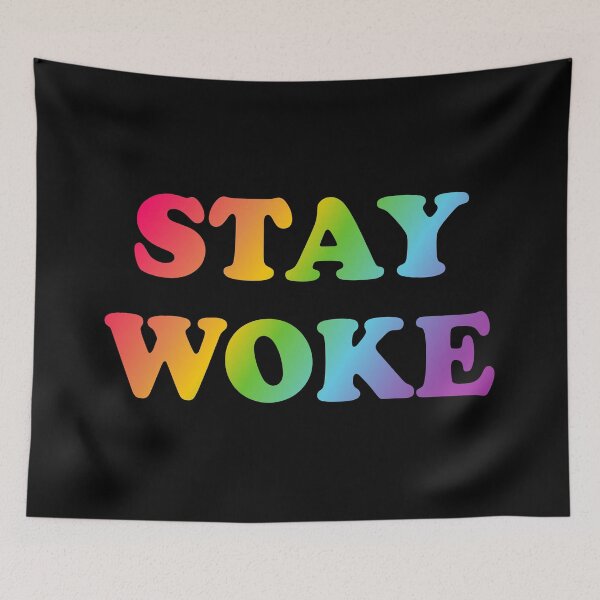 Item preview, STAY WOKE rainbow staywoke designed and sold by Inspirationmotivation.