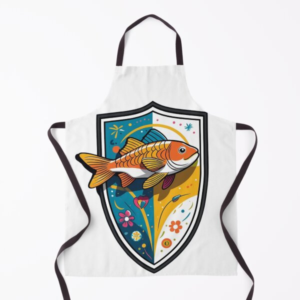 Item preview, Koi Shield: Harmony of Nature designed and sold by DariaCraft.