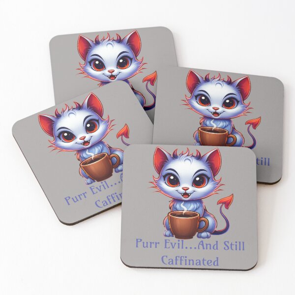 Item preview, Purr Evil  designed and sold by Matsu Enterprise.