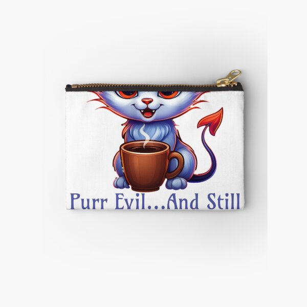 Item preview, Purr Evil  designed and sold by Matsu Enterprise.