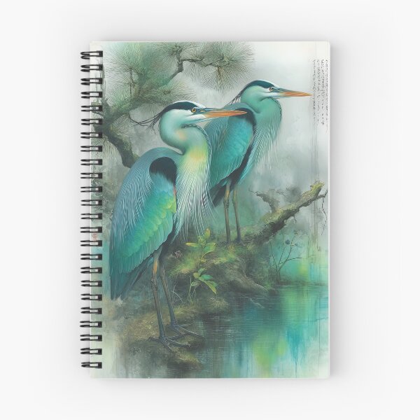 Item preview, Graceful Herons designed and sold by bloorose.