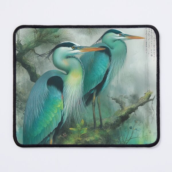Item preview, Graceful Herons designed and sold by bloorose.
