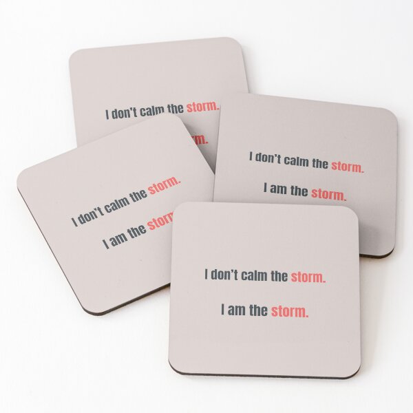 Item preview, I Don’t Calm the Storm – I Am the Storm | Ocean Power Quote designed and sold by KWkindwaves.