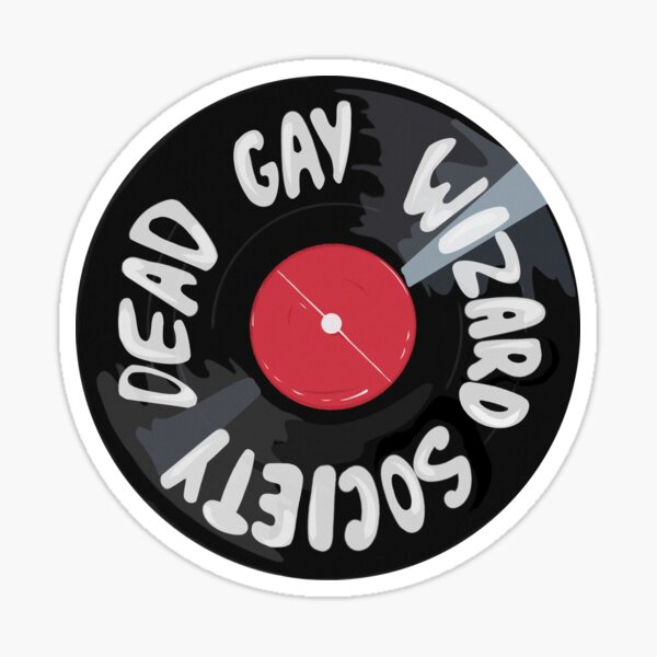 Item preview, Dead Gay Wizard Society Vinyl Record designed and sold by jegulusluv.