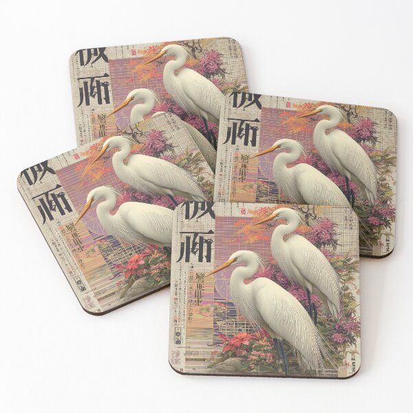 Item preview, Autumnal Egret Serenity designed and sold by bloorose.