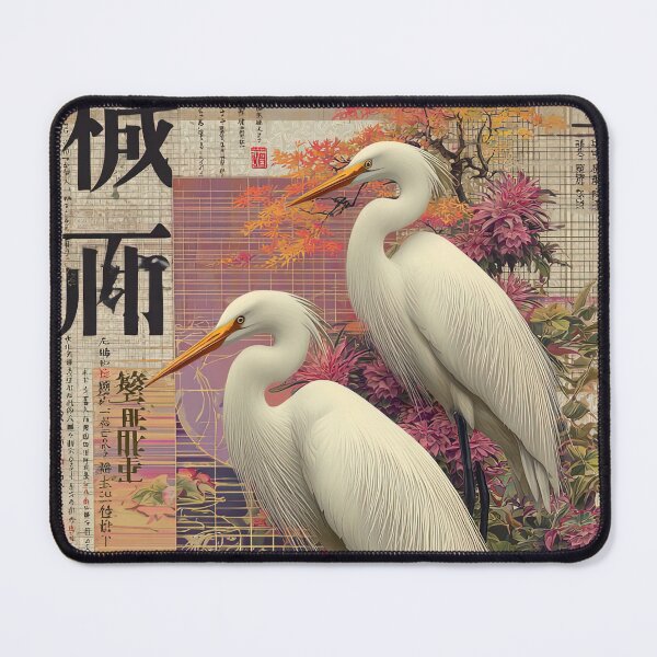 Item preview, Autumnal Egret Serenity designed and sold by bloorose.