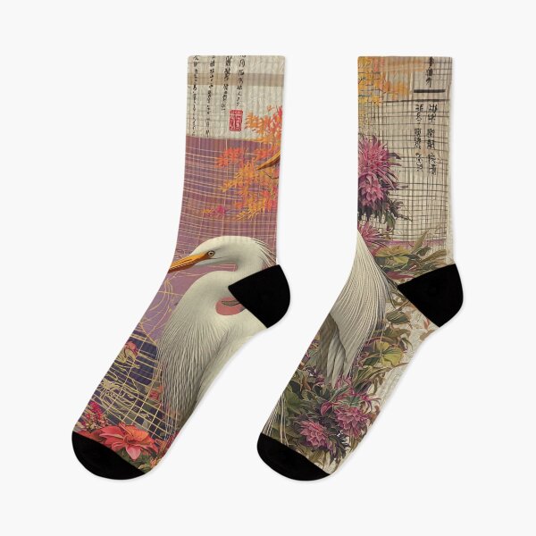 Item preview, Autumnal Egret Serenity designed and sold by bloorose.