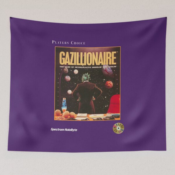 Item preview, Gazillionaire Game Cover 1994 designed and sold by Porkroll Egg & Cheese.