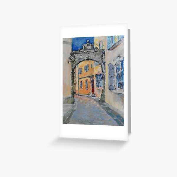 Rue de Cloître, Arles France Greeting Card