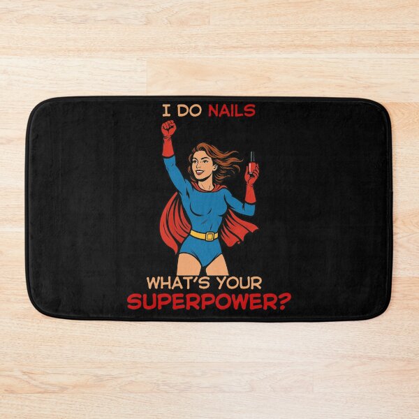 Item preview, I Do Nails What's Your Superpower? Funny Gifts For Nail Technician designed and sold by ItsLexyVibes.