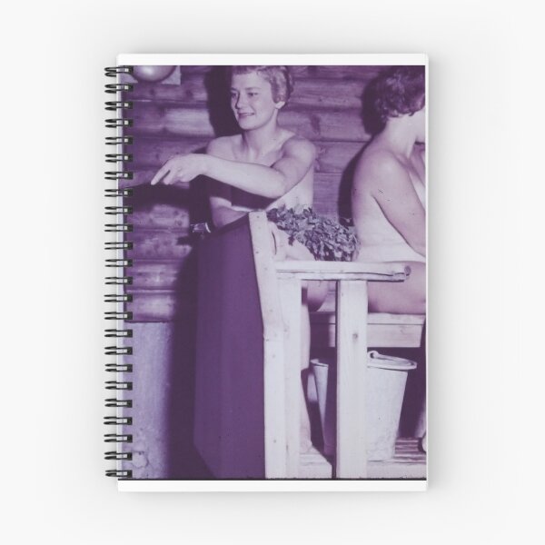 Item preview, Vintage Image Of Women In A Sauna designed and sold by BeatPoet.