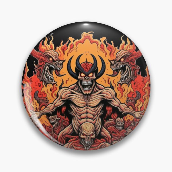 Item preview, Underworld Demon – Gothic Hellfire Metal Art designed and sold by Oniyasha.