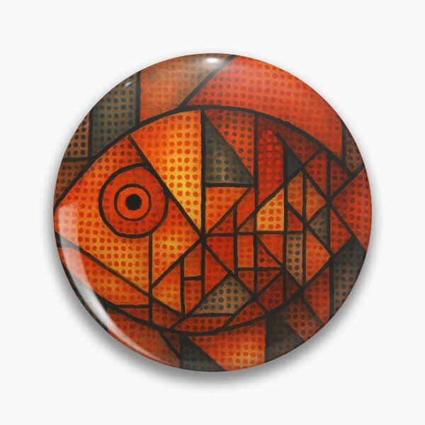 Item preview, Silent swimmer - a geometric fish designed and sold by viralius.
