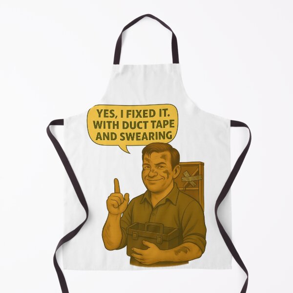 Item preview, Yes, I Fixed It – Duct Tape and Swearing designed and sold by Nuvijo.