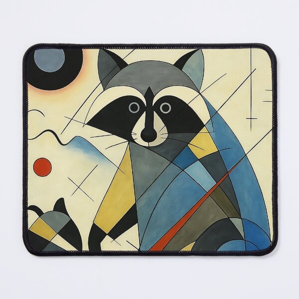 Item preview, Raccoon Composition No. 1 designed and sold by viralius.