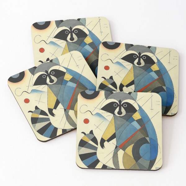 Item preview, Raccoon Composition No. 1 designed and sold by viralius.