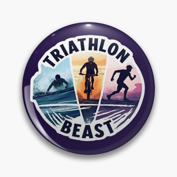Item preview, Triathlon Beast – Swim, Bike, Run Like a Monster designed and sold by Triathlongram.