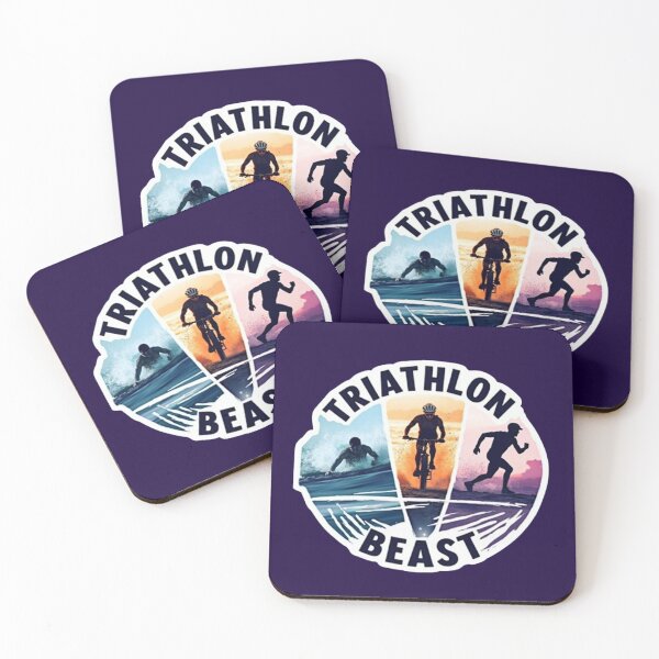Item preview, Triathlon Beast – Swim, Bike, Run Like a Monster designed and sold by Triathlongram.