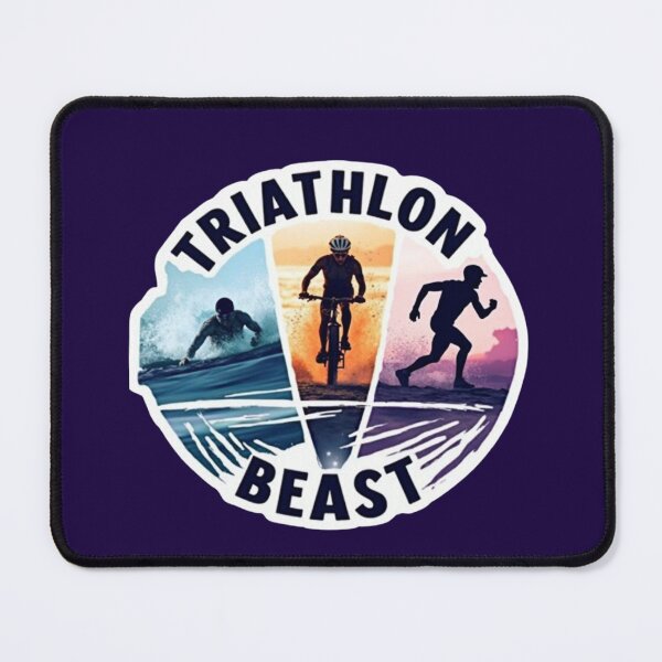 Item preview, Triathlon Beast – Swim, Bike, Run Like a Monster designed and sold by Triathlongram.