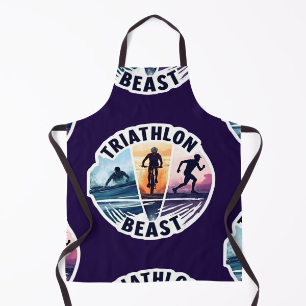 Item preview, Triathlon Beast – Swim, Bike, Run Like a Monster designed and sold by Triathlongram.
