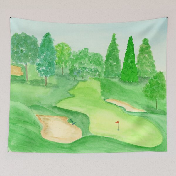 Item preview, Green Side Reflections On The Golf Course designed and sold by daphsam.