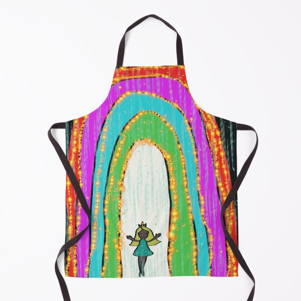 Item preview, rainbow queen designed and sold by Forest Berry Art.
