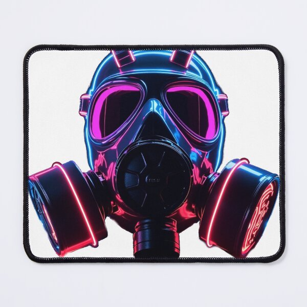 Item preview, Neon Gasmask designed and sold by Vicarchaeopteryx.