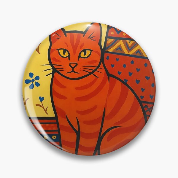 Artikelvorschau, Die rote Katze im Salon entworfen und verkauft von viralius.