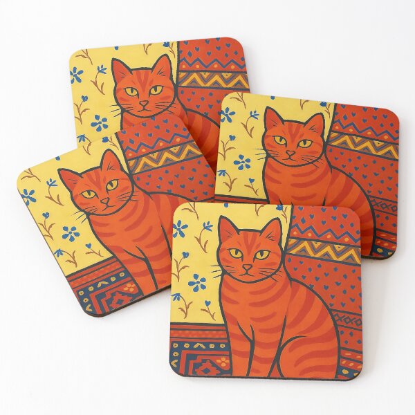 Item preview, The Red Cat in the Salon designed and sold by viralius.
