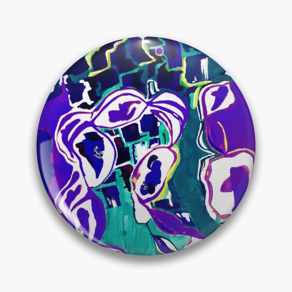 Item preview, Over a city - abstract in violet designed and sold by Neleren.