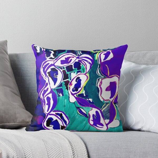 Item preview, Over a city - abstract in violet designed and sold by Neleren.