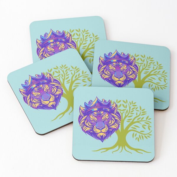 Item preview, Regal Tiger and Tree Symbol designed and sold by ToscaniArt.