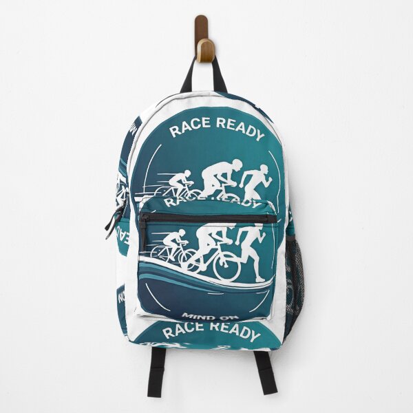 Item preview, Race Ready, Mind On – Triathlon Motivation Sticker designed and sold by Triathlongram.